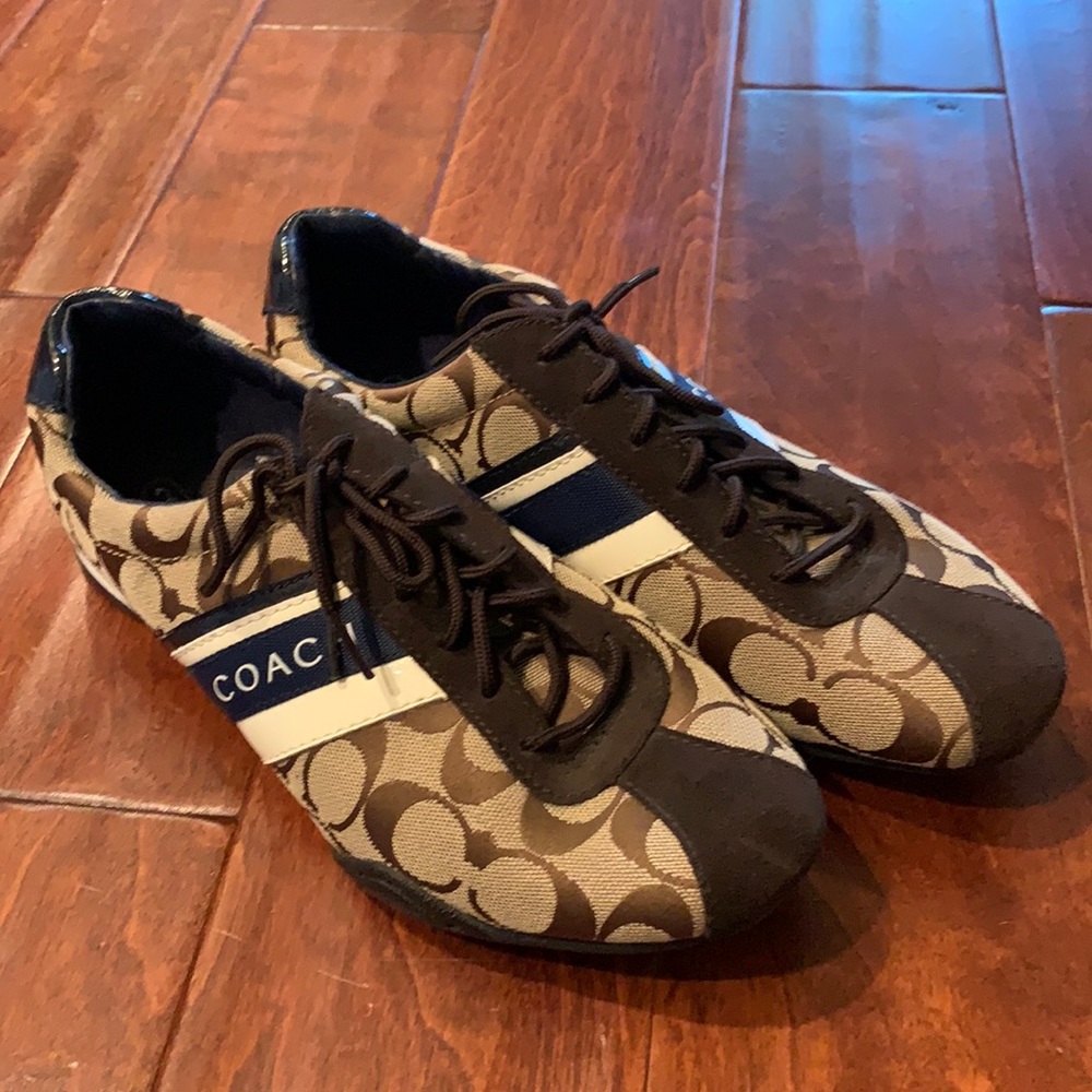 Women Coach sneakers in size 10, lightly worn
